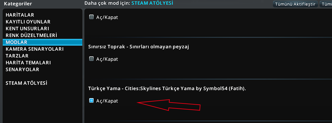 Cities Skylines + Tüm DLC Son Sürüm (Full Türkçe İndir) 