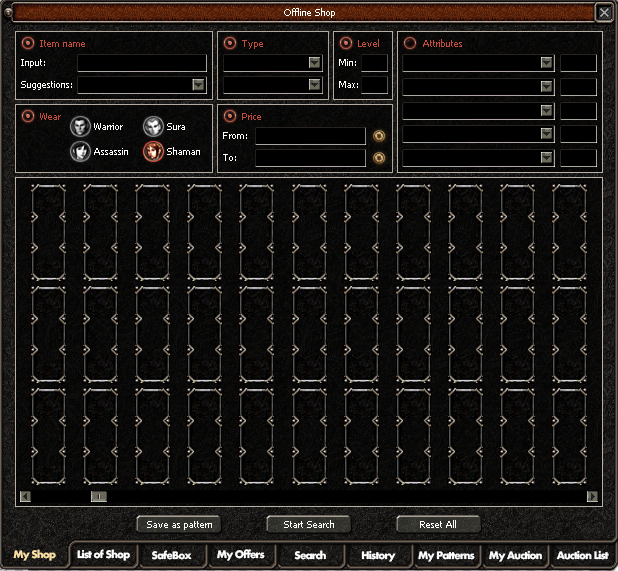 Metin2 - İkarus Offline Shop