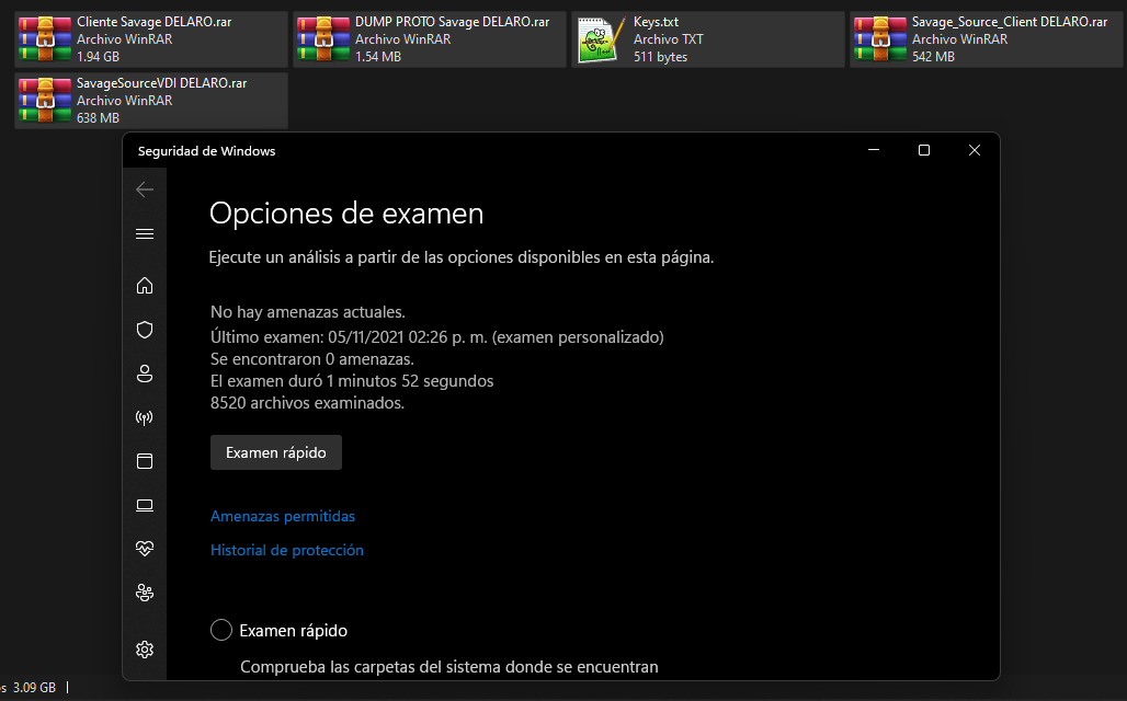 Server Files Savage (Spanish)