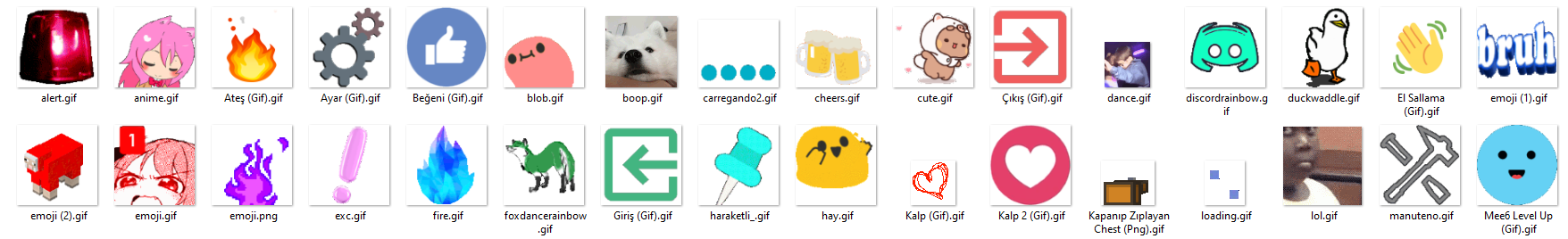 Discord Emoji Paketi