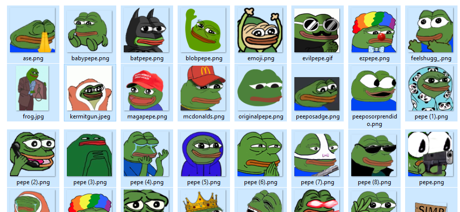 Discord Pepe Emoji Paketi