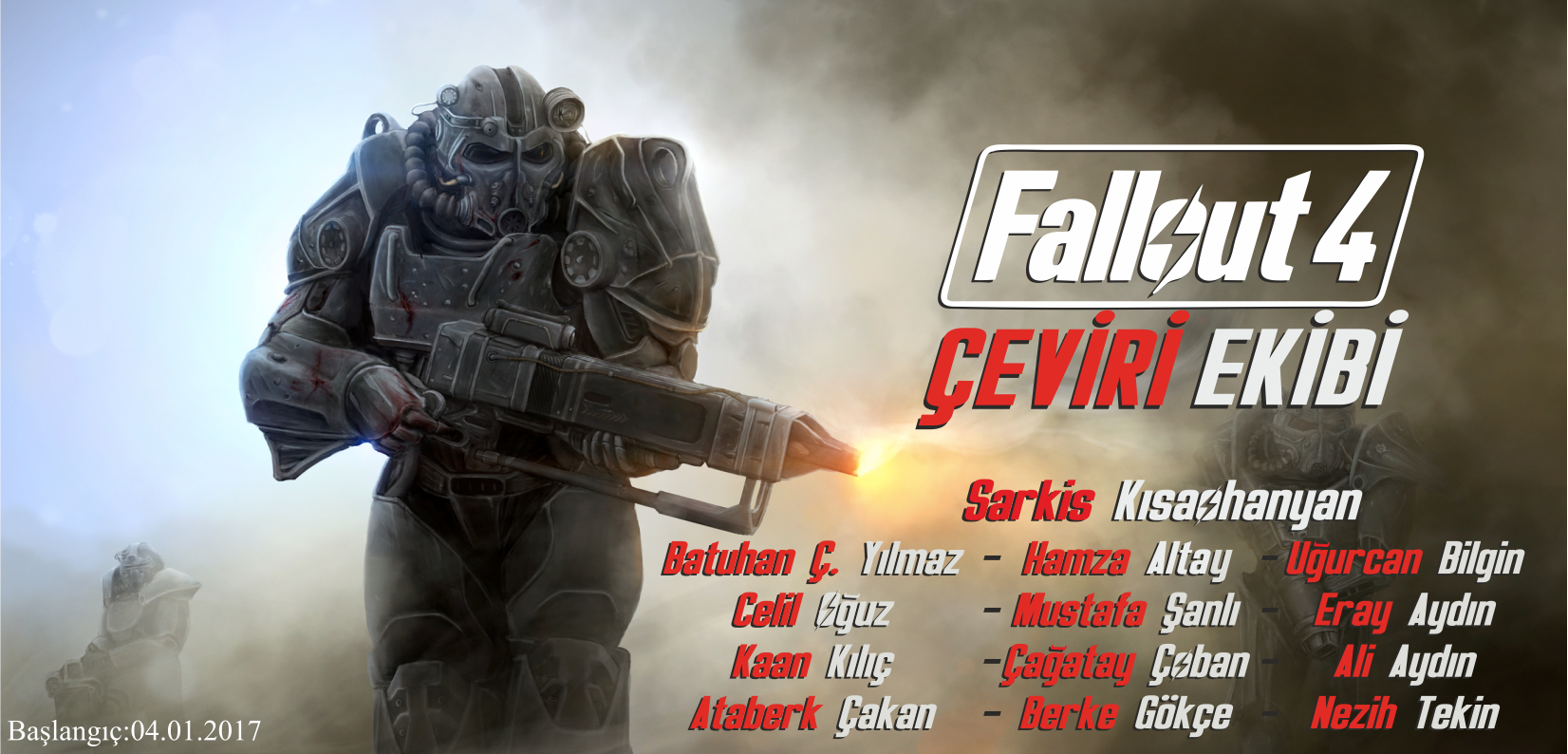 Fallout 4 + Tüm DLC'ler %100 Türkçe Yama