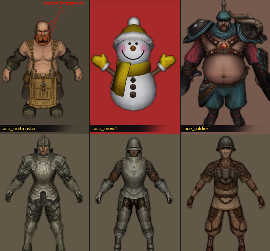 Metin2 50 Adet Yeni NPC / 3D NPC