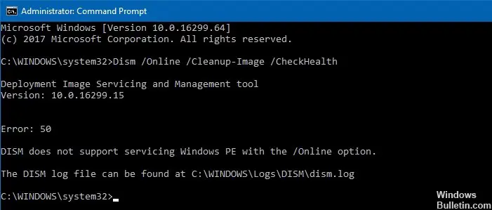 Windows PC'de Komut İstemi Hatası 50 Nasıl Giderilir ?