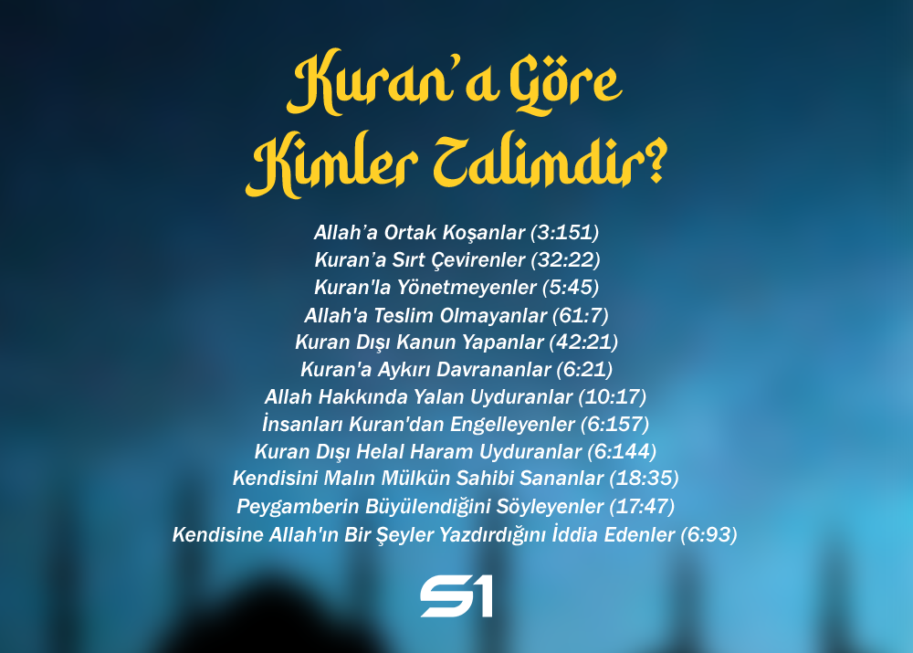 Kimler Zalimdir?
